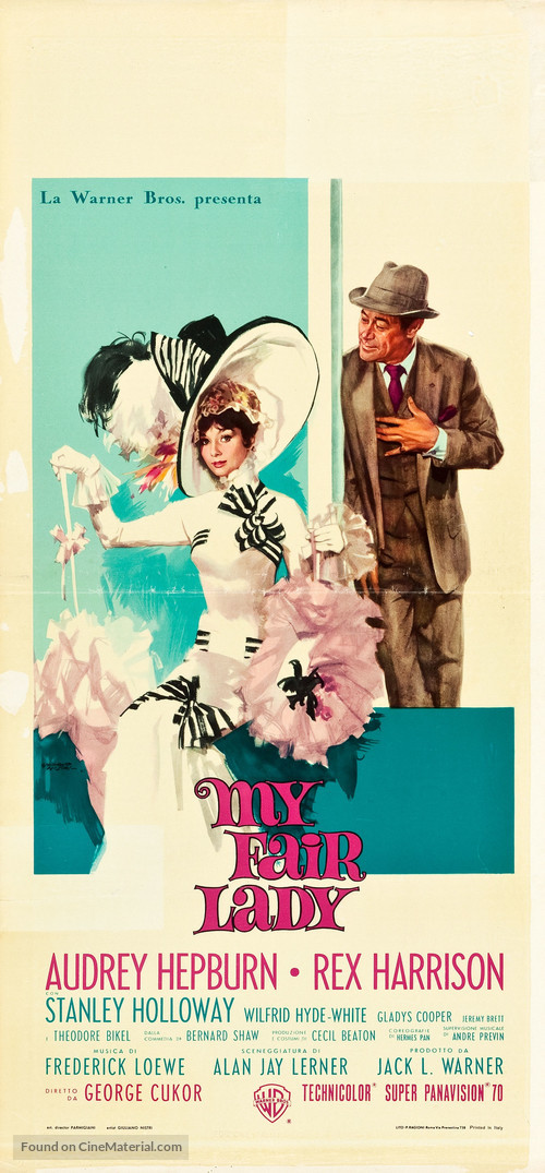 My Fair Lady - Italian Movie Poster