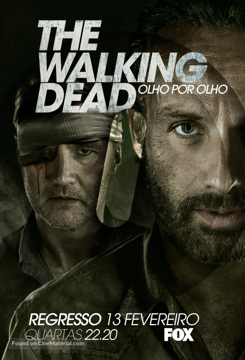 &quot;The Walking Dead&quot; - Portuguese Movie Poster