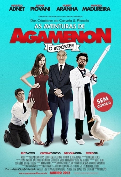As Aventuras de Agamenon, o Rep&oacute;rter - Brazilian Movie Poster