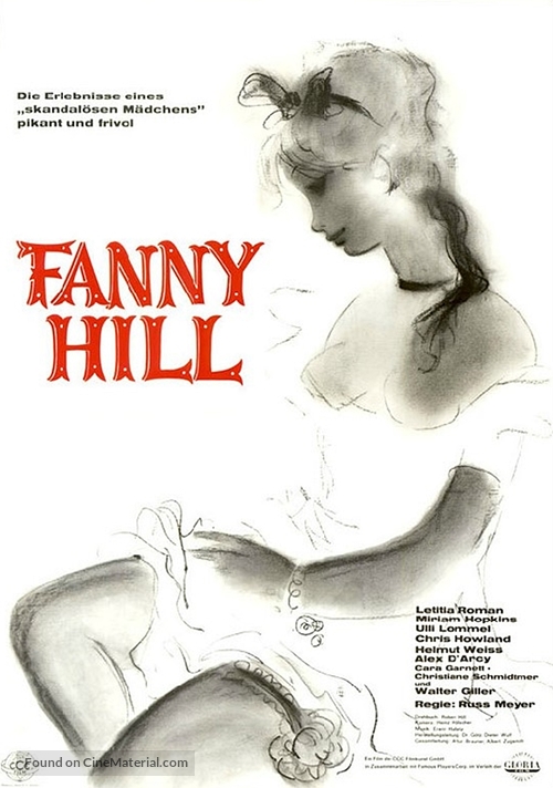 Fanny Hill - German Movie Poster