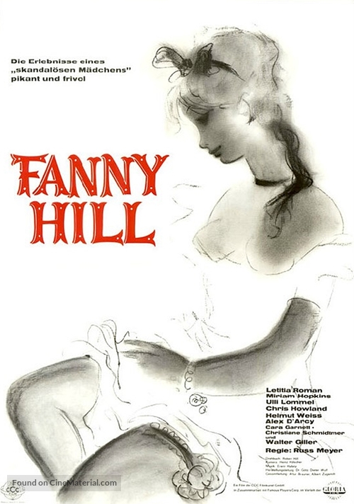 Fanny Hill - German Movie Poster