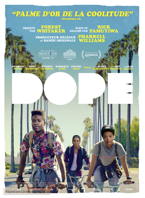 Dope - French Movie Poster