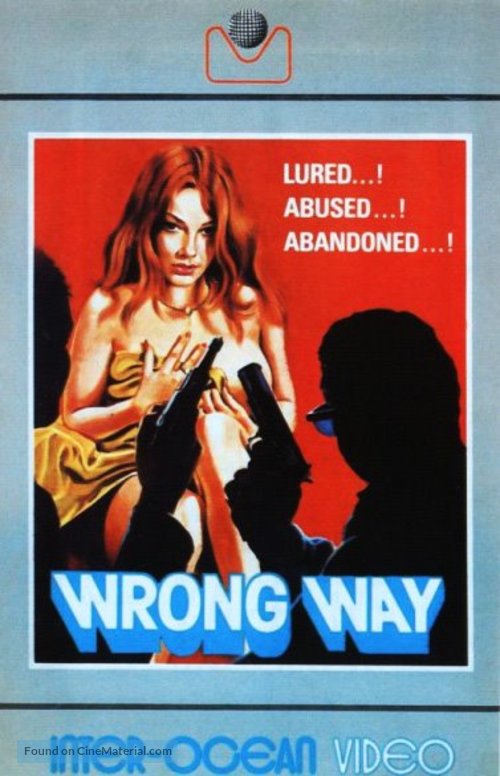 Wrong Way - VHS movie cover