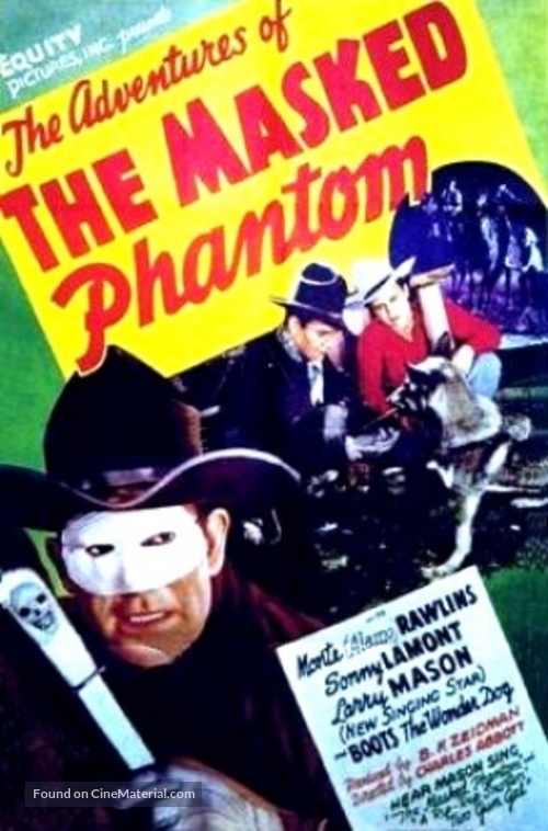 The Adventures of the Masked Phantom - Movie Poster