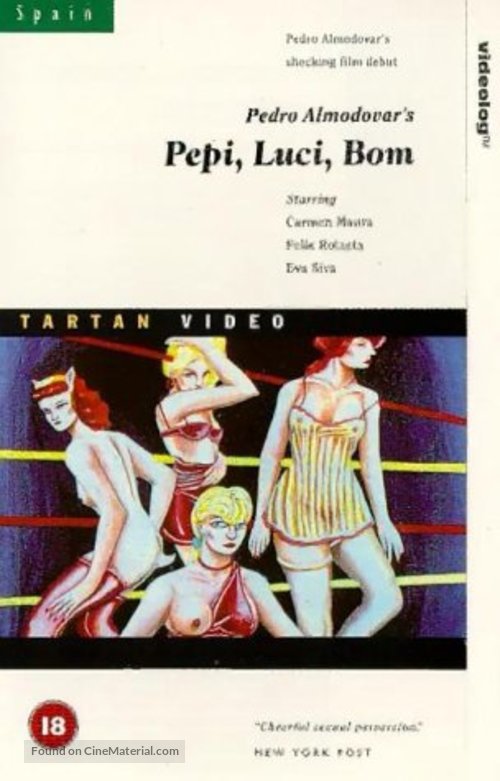 Pepi, Luci, Bom y otras chicas del mont&oacute;n - British Movie Poster