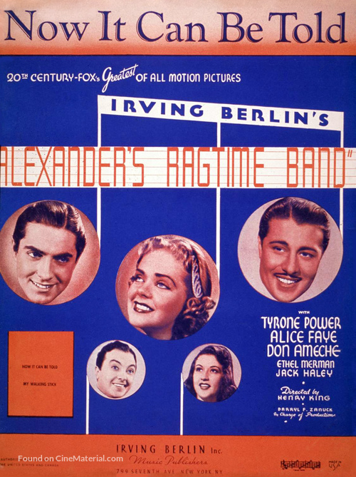 Alexander&#039;s Ragtime Band - Movie Poster