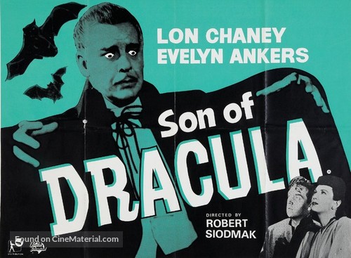 Son of Dracula - British Movie Poster
