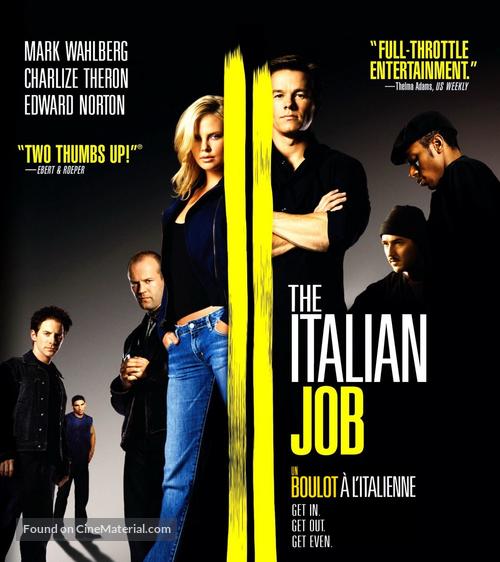 The Italian Job - Canadian Blu-Ray movie cover