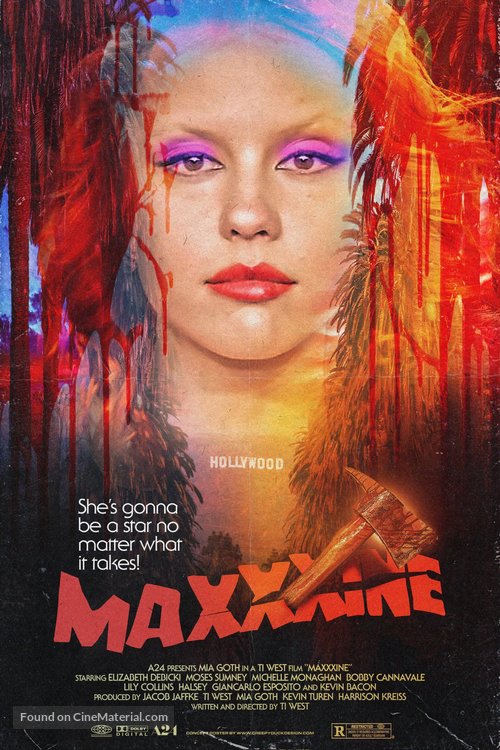 MaXXXine (2024) movie poster