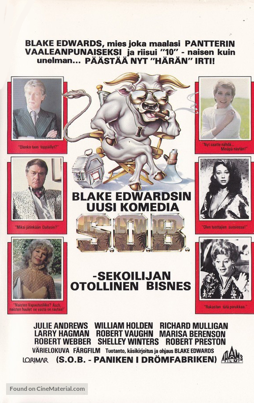 S.O.B. - Finnish Movie Cover