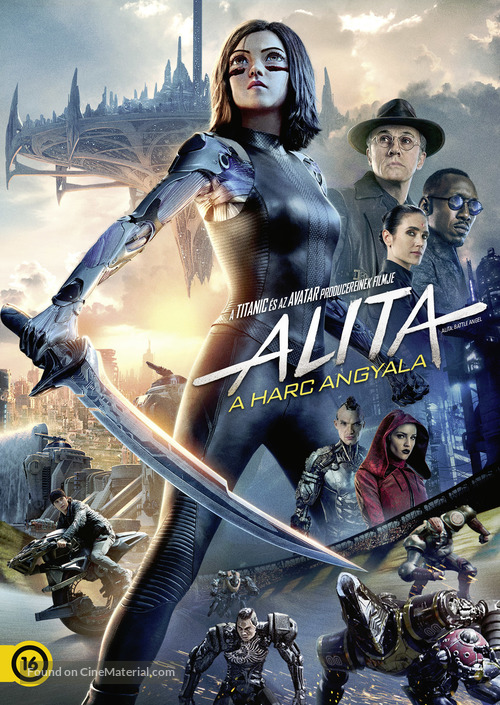 Alita: Battle Angel - Hungarian DVD movie cover