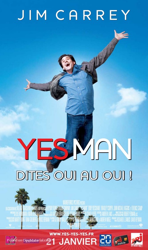 Yes Man - French Movie Poster