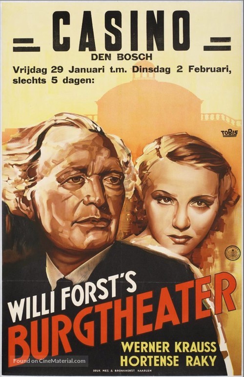 Burgtheater - Dutch Movie Poster