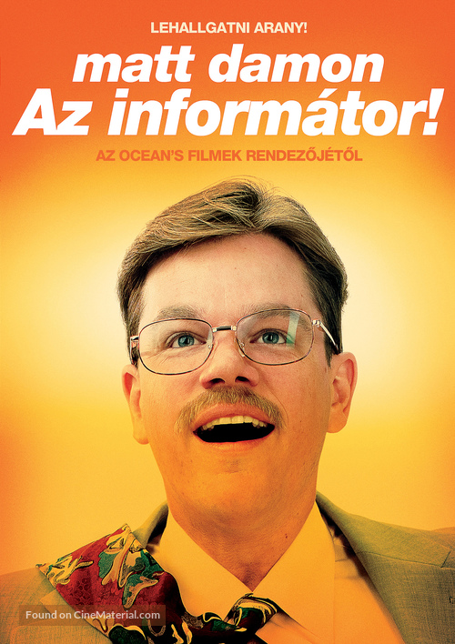 The Informant - Hungarian Movie Cover