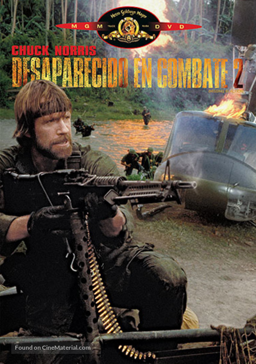 Missing in Action 2: The Beginning - Spanish DVD movie cover