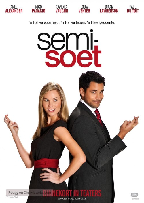 Semi Soet - South African Movie Poster