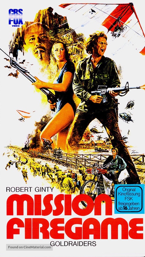 Gold Raiders - German VHS movie cover