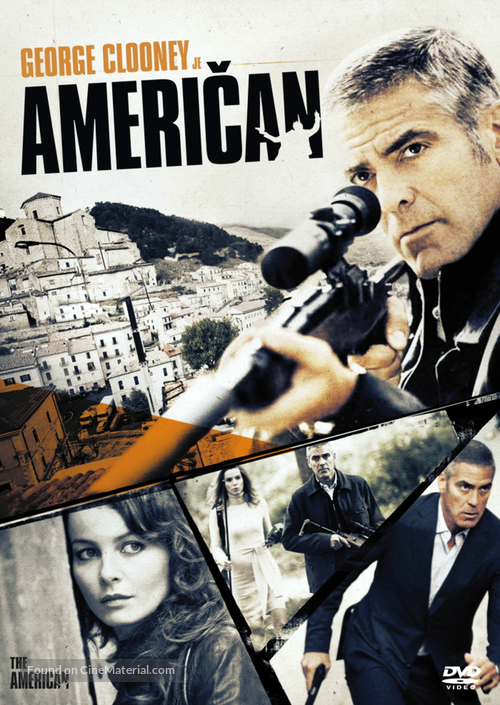 The American - Czech DVD movie cover