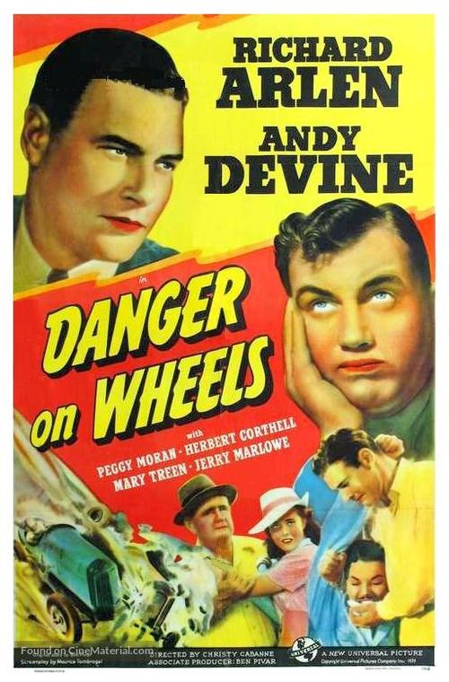 Danger on Wheels - Movie Poster