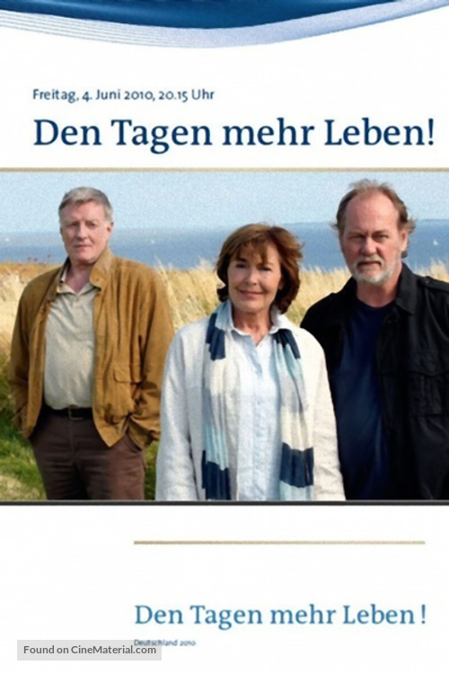 Den Tagen mehr Leben! - German Movie Cover