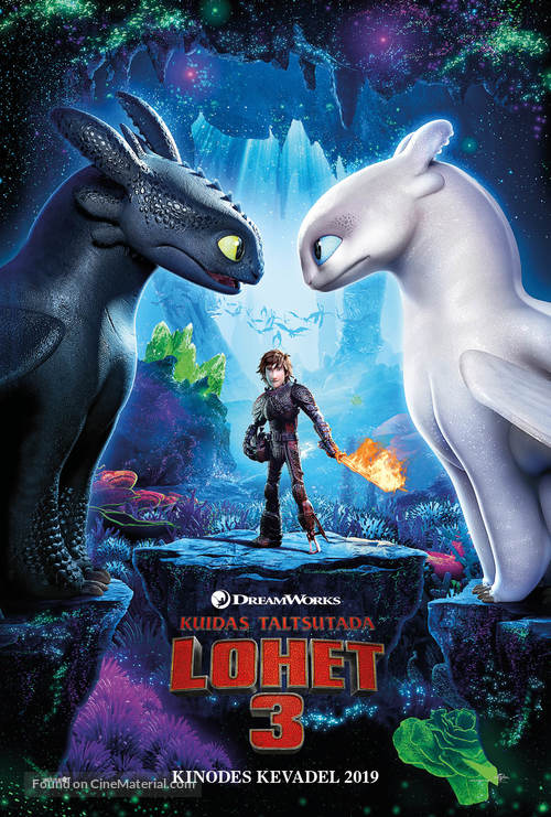 How to Train Your Dragon: The Hidden World - Estonian Movie Poster
