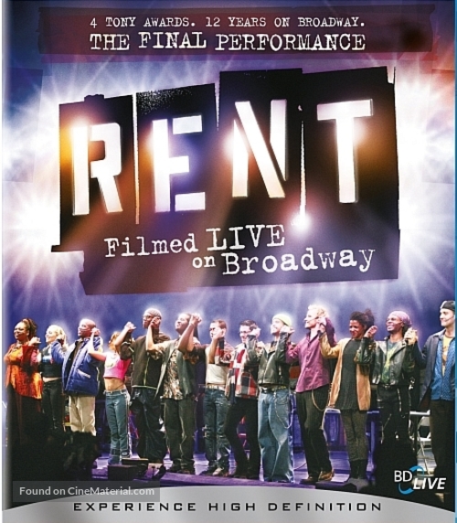 Rent: Filmed Live on Broadway - Movie Cover