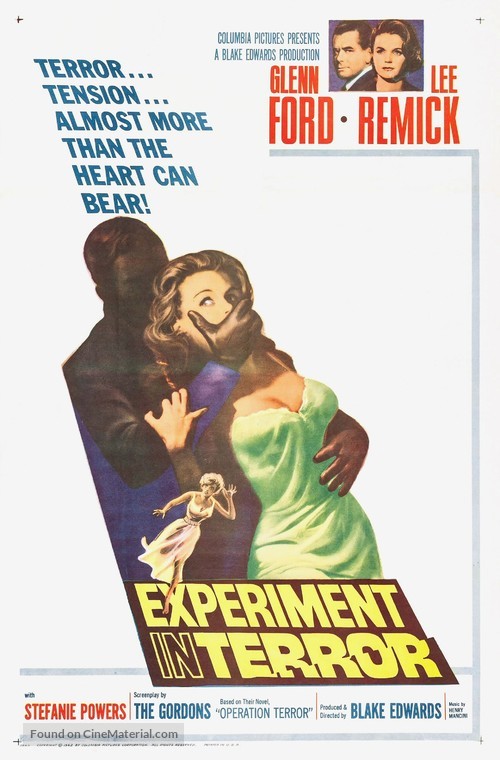 Experiment in Terror - Movie Poster