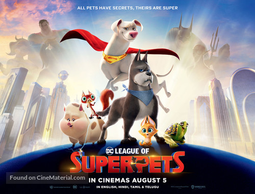 DC League of Super-Pets - Indian Movie Poster