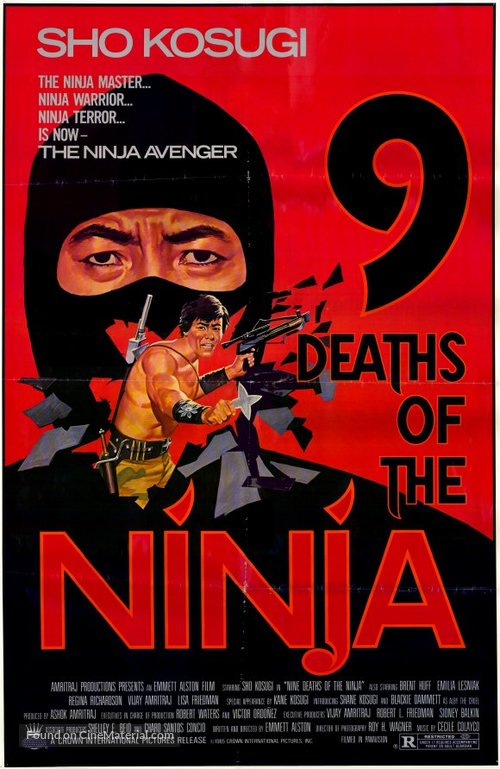 Nine Deaths of the Ninja - Movie Poster