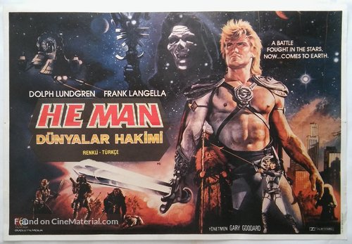 Masters Of The Universe - Turkish Movie Poster