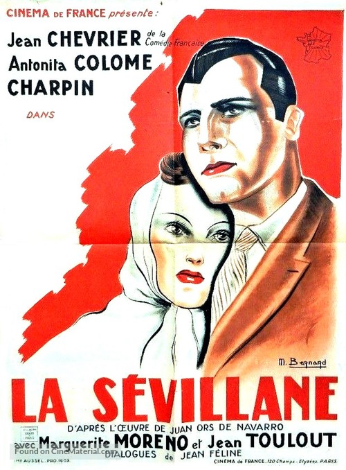 La s&eacute;villane - French Movie Poster