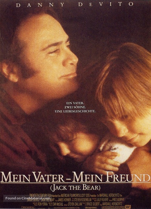 Jack the Bear - German Movie Poster