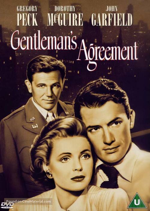 Gentleman&#039;s Agreement - British Movie Cover