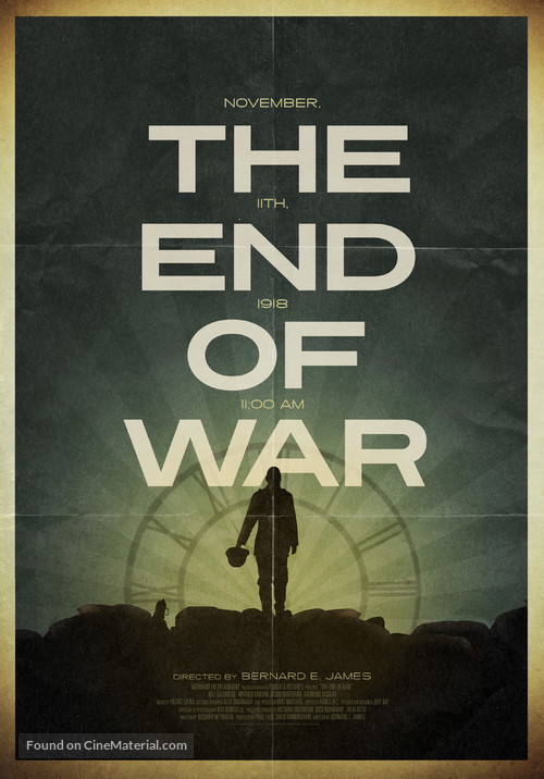 The End of War - Canadian Movie Poster