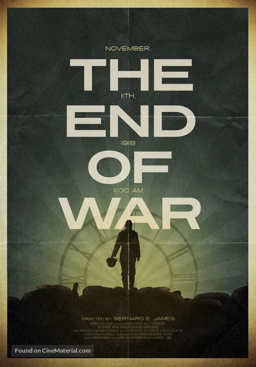The End of War - Canadian Movie Poster