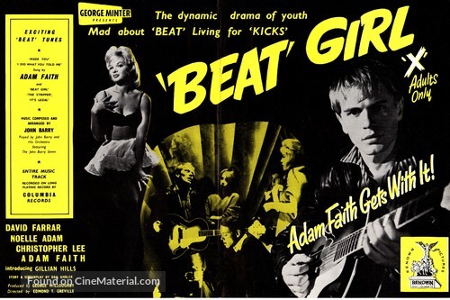 Beat Girl - British Movie Poster