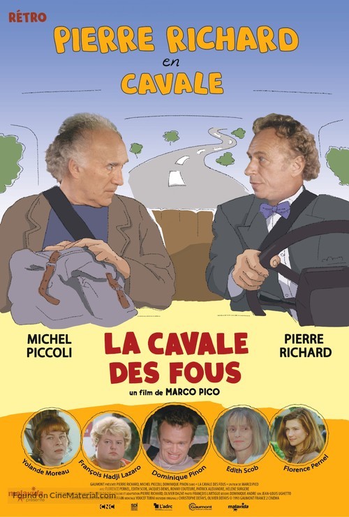 La cavale des fous - French Re-release movie poster