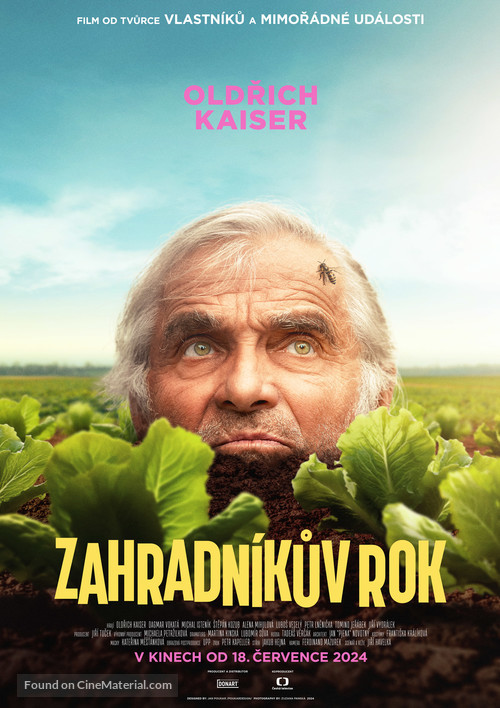 Zahradn&iacute;kův rok - Czech Movie Poster