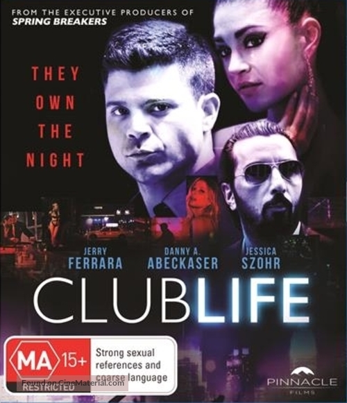 Club Life - Australian Blu-Ray movie cover