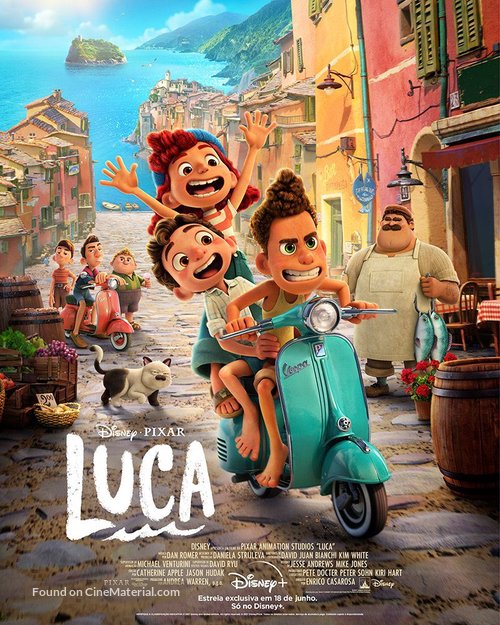 Luca - Brazilian Movie Poster