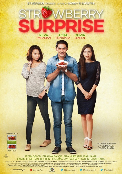 Strawberry Surprise - Indonesian Movie Poster