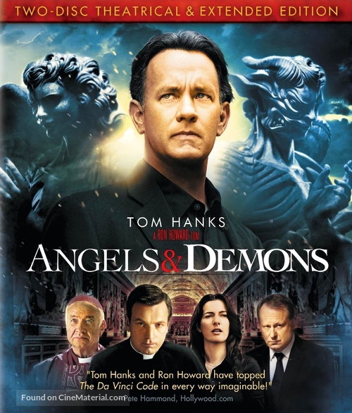 Angels &amp; Demons - Blu-Ray movie cover