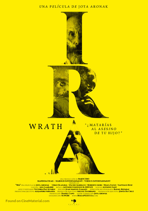 Wrath - Spanish Movie Poster