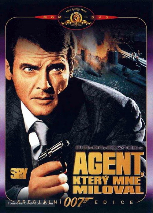 The Spy Who Loved Me - Czech Movie Cover