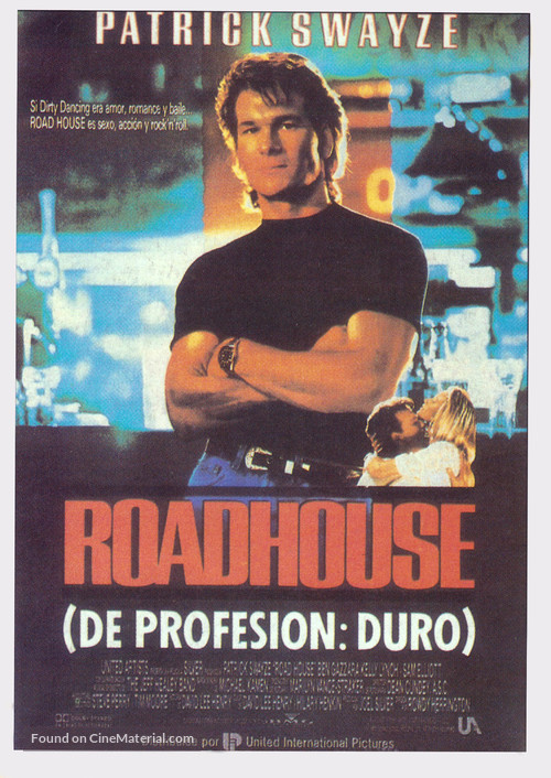 Road House - Spanish Movie Poster