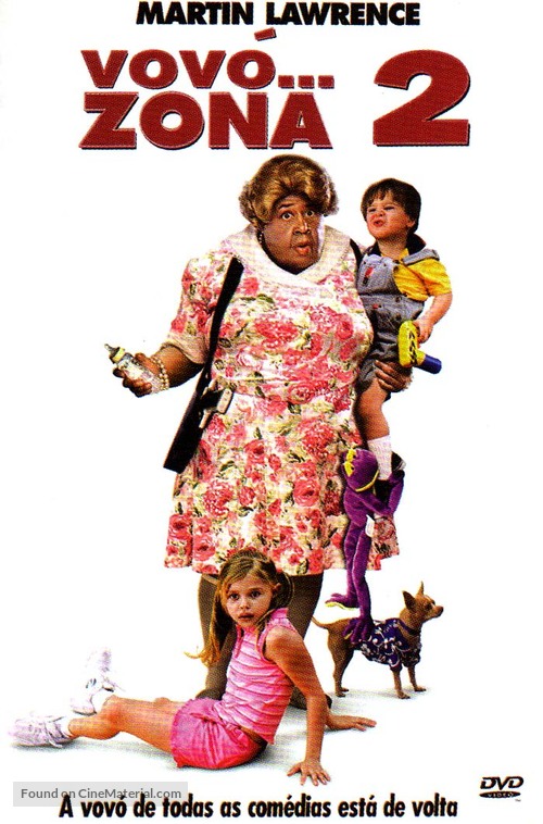 Big Momma&#039;s House 2 - Brazilian DVD movie cover