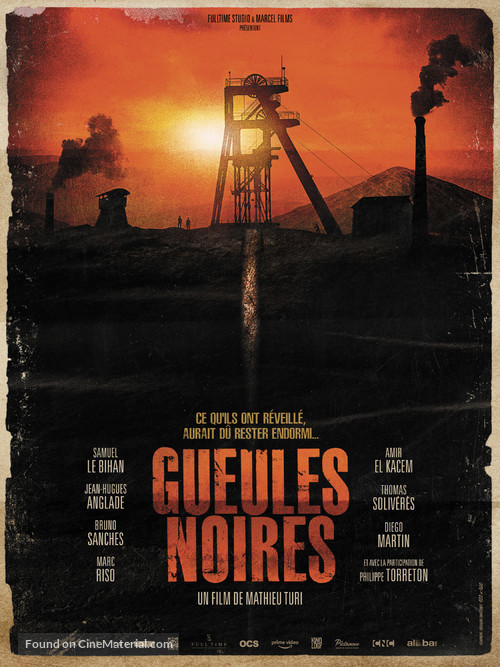 Gueules Noires - French Movie Poster