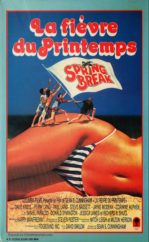 Spring Break - French VHS movie cover
