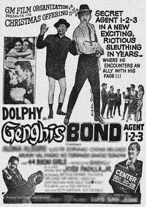 Genghis Bond: Agent 1-2-3 - Philippine Movie Poster