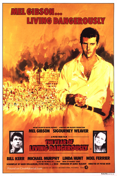 The Year of Living Dangerously - Australian Movie Poster